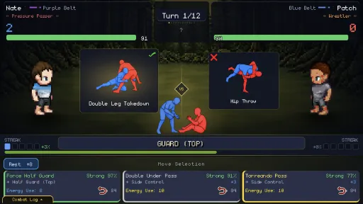 Submission Saga: The Jiu Jitsu RPG screenshot 6