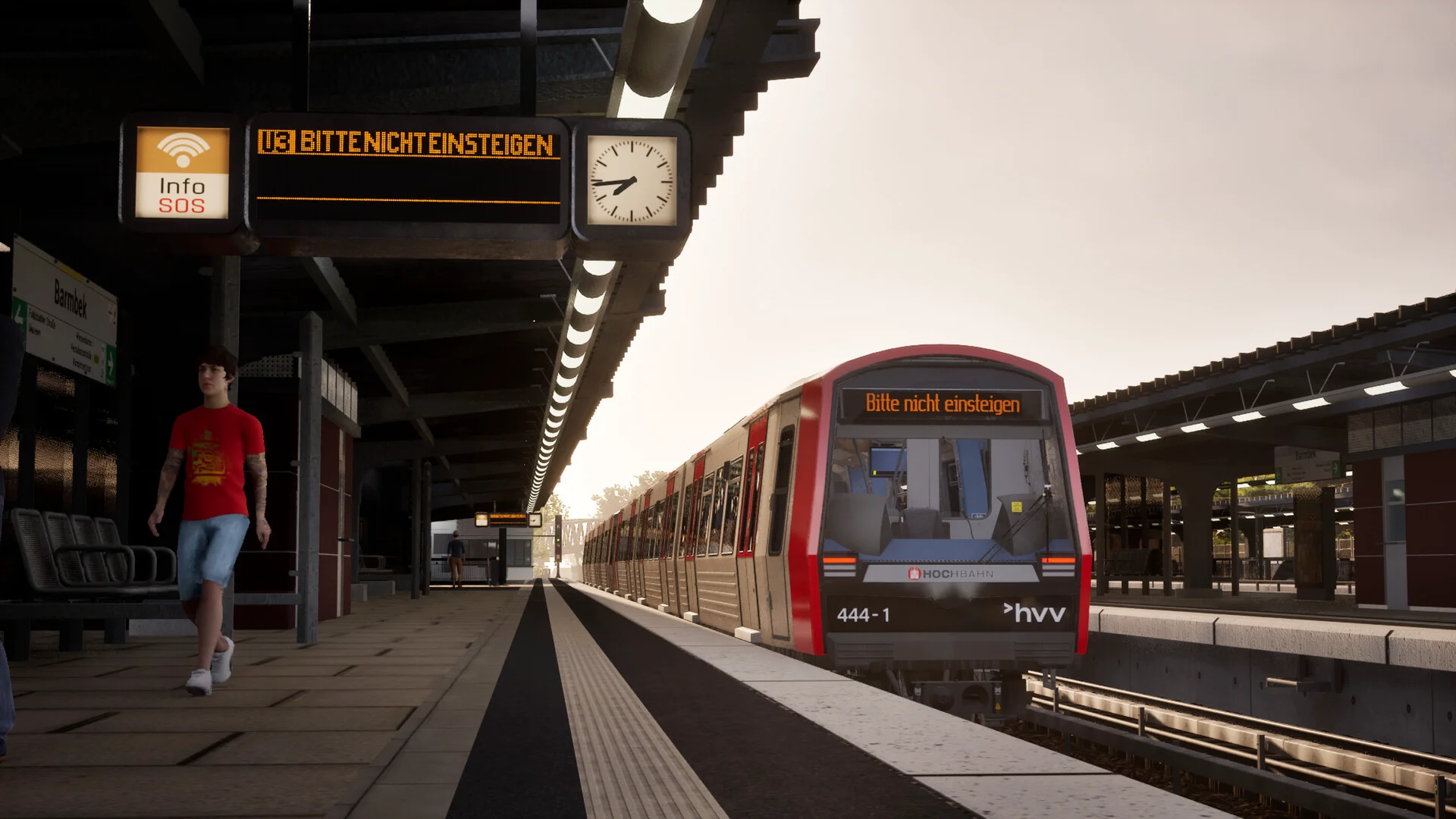 SubwaySim Hamburg screenshot 1