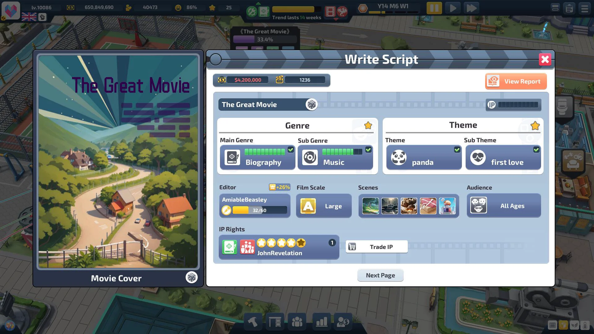 Super Movie Tycoon screenshot 5