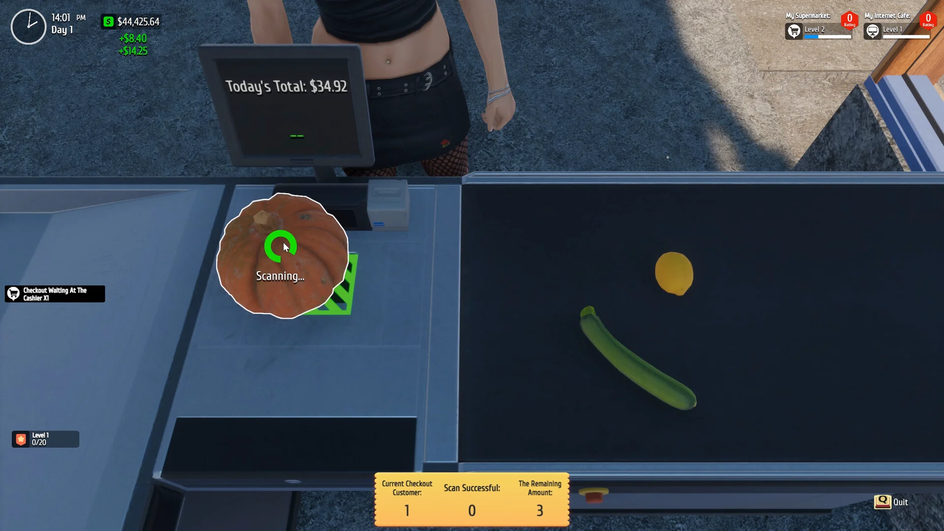 Supermarket & Internet Cafe Simulator screenshot 8