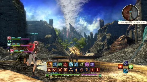 Sword Art Online: Hollow Realization Deluxe Edition screenshot 1