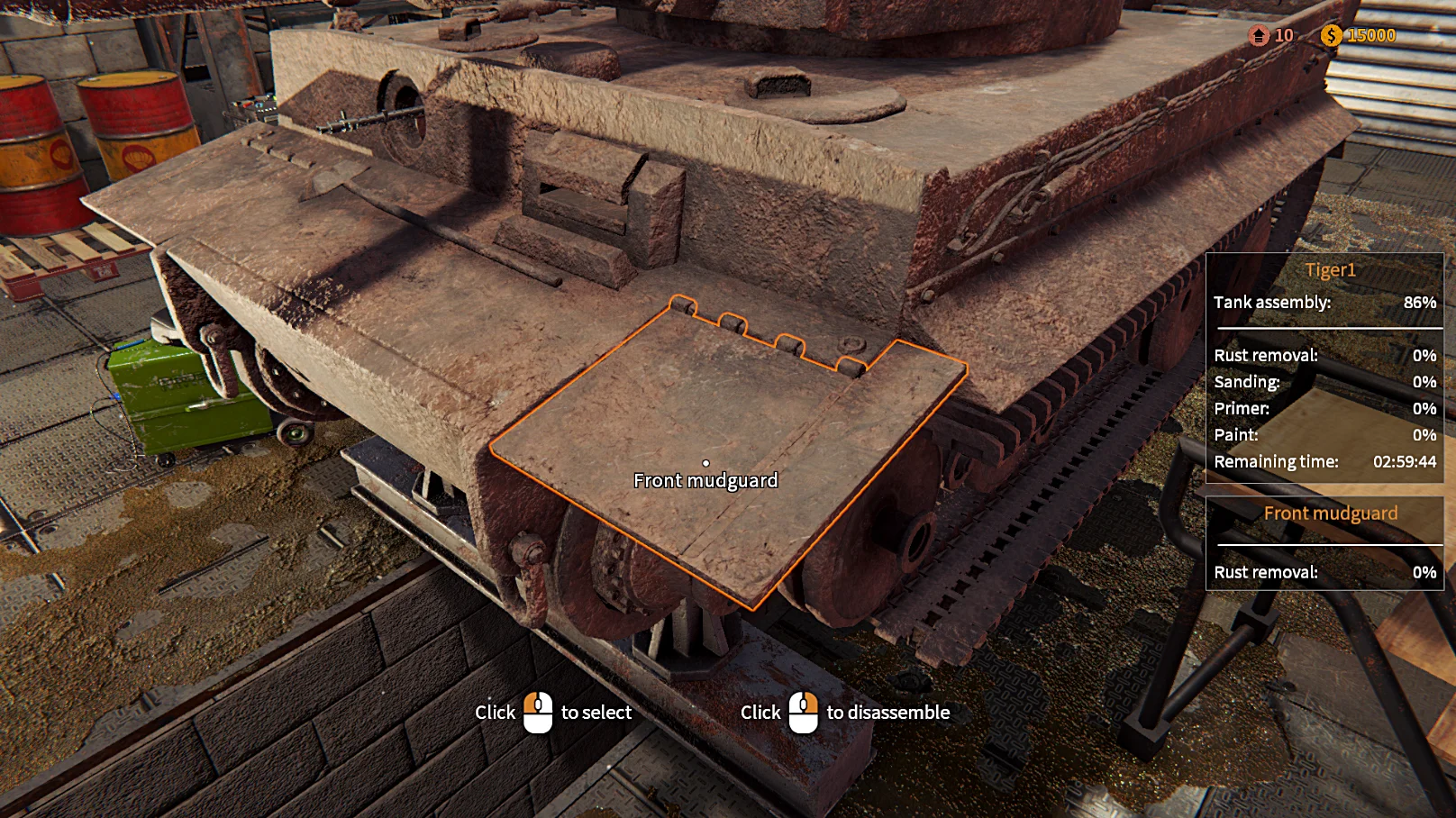 Tank Mechanic Simulator screenshot 16