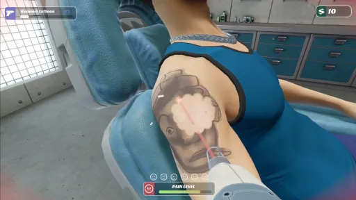 Tattoo Removal Simulator screenshot 1