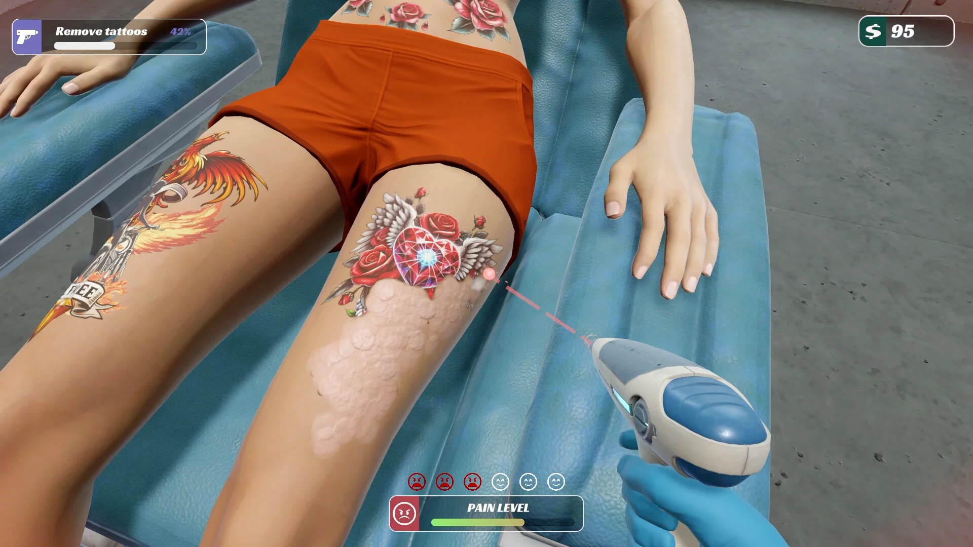 Tattoo Removal Simulator screenshot 7