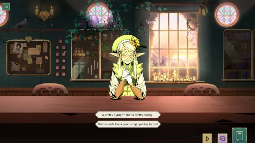 Tavern Talk - A Cozy Visual Novel screenshot 1