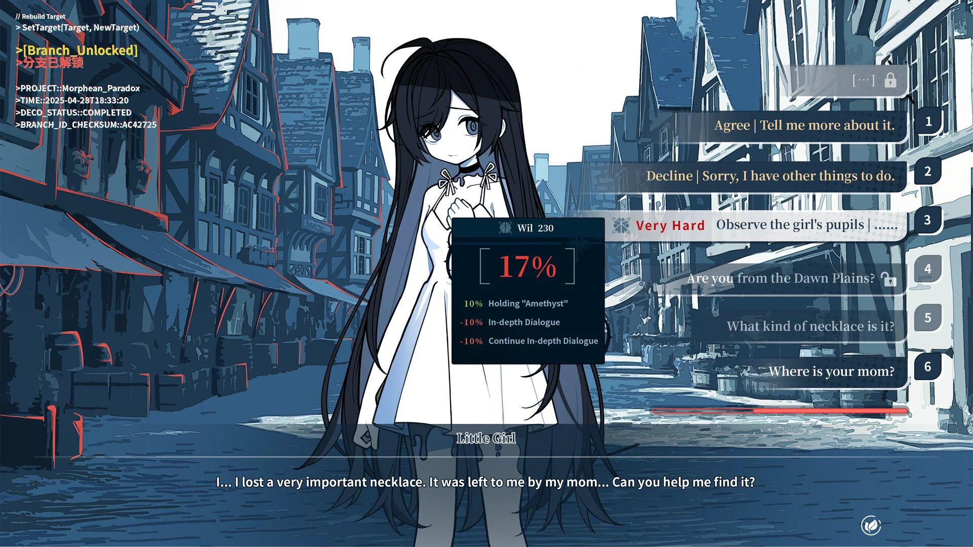 The NOexistenceN of Morphean Paradox : The Forest of Silver Shallots screenshot 2