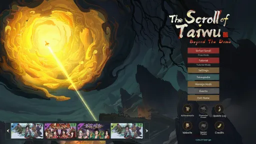 The Scroll of Taiwu : Beyond The Dome screenshot 1
