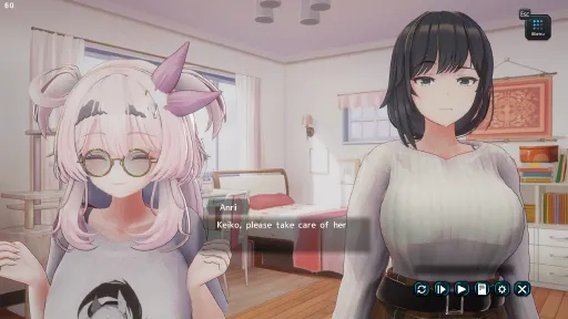 The Too-Cute Girl Who Moved in Next Door screenshot 1