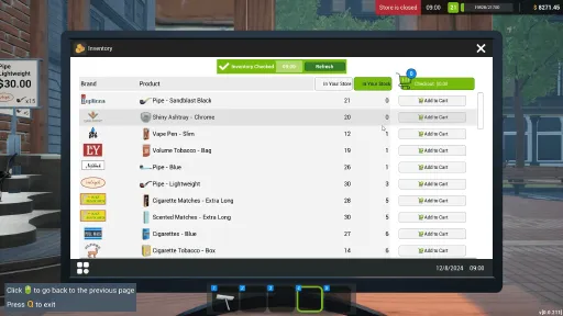 Tobacco Shop Simulator screenshot 12