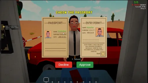 Toll Booth Simulator screenshot 1