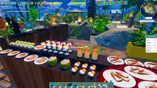 Tropical Resort Simulator screenshot 1