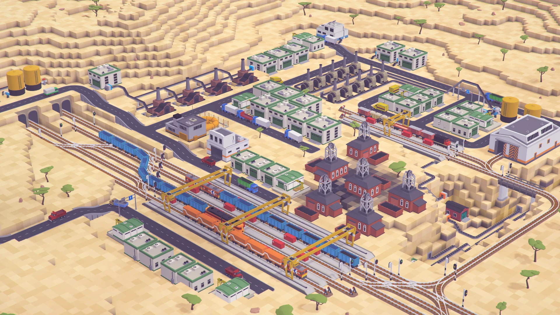 Voxel Tycoon screenshot 1