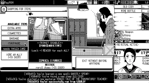 WORLD OF HORROR screenshot 12