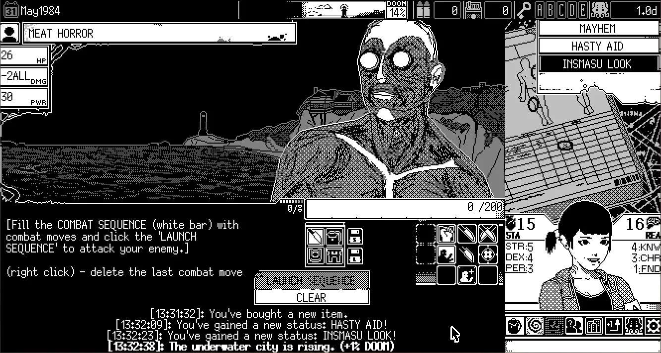 WORLD OF HORROR screenshot 15