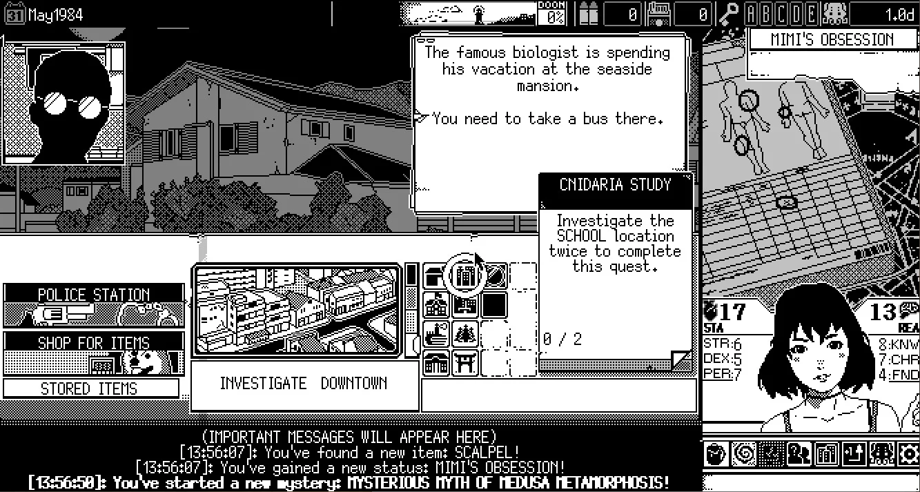 WORLD OF HORROR screenshot 16