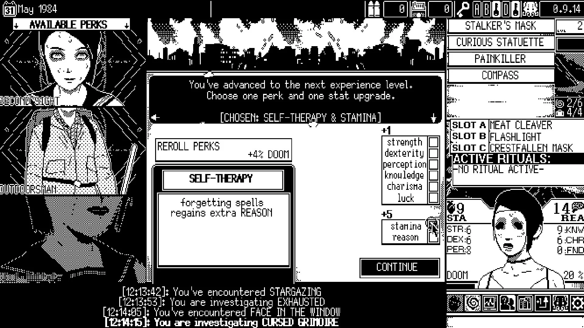 WORLD OF HORROR screenshot 9