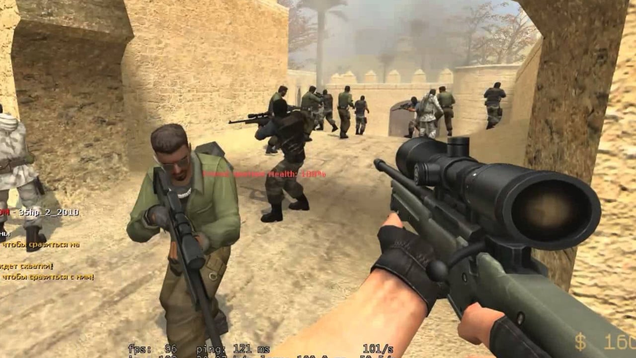 counter strike source multiplayer how many can players