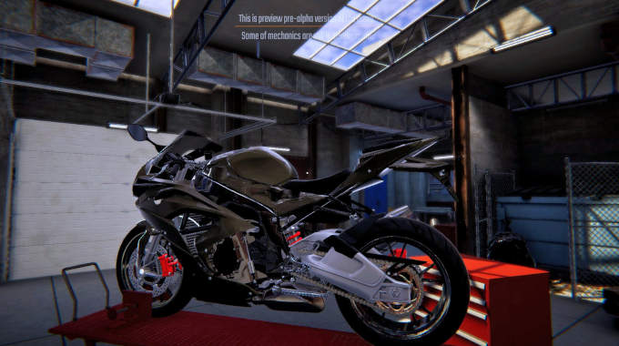 Biker Garage Mechanic Simulator for free