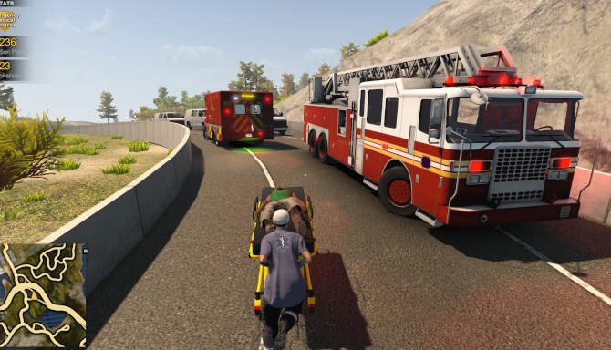 Flashing Lights Police Firefighting Emergency Services Simulator for free