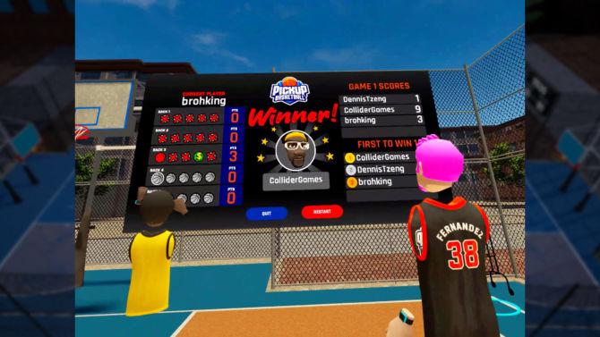 Pickup Basketball VR free torrent