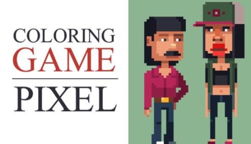 Coloring Game Pixel Free