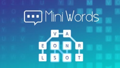Mini Words minimalist puzzle Free